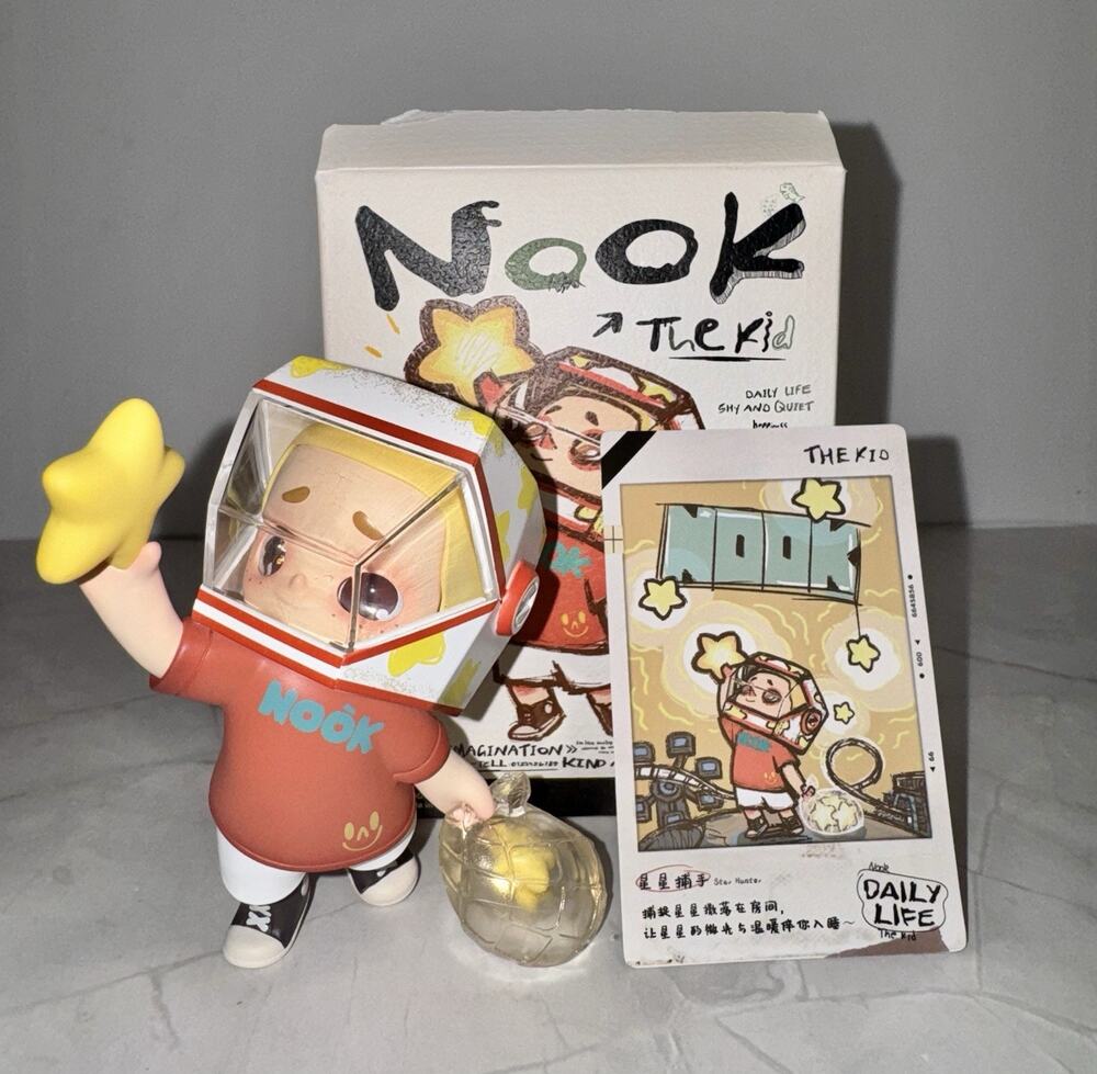 52Toys NOOK the Kid Collectible Blind Box Confirmed Star Hunter US Seller
